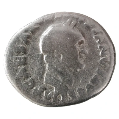 Denarius - Vespasian COS ITER TR POT; Mars front
