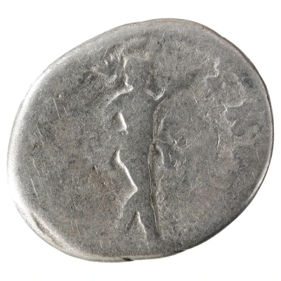 Denarius - Vespasian COS ITER TR POT; Mars back