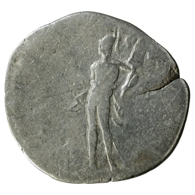 Denarius - Vespasian COS VIII; Mars back