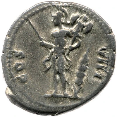 Denarius - Vespasian COS VIII; Mars back