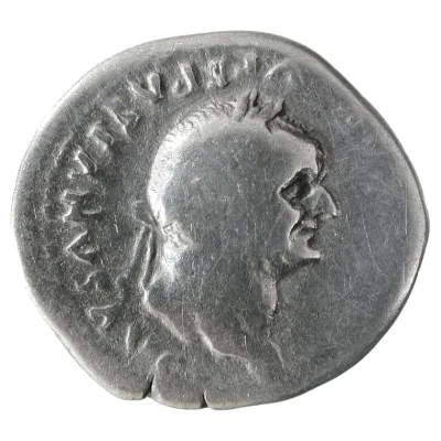 Denarius - Vespasian COS VIII front
