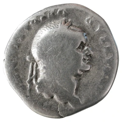 Denarius - Vespasian COS VII front