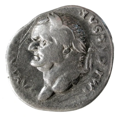 Denarius - Vespasian COS VII front
