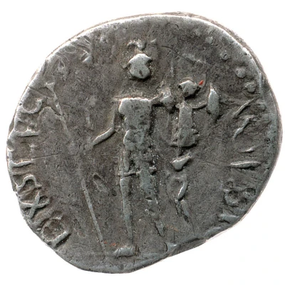 Denarius - Vespasian EXSERCI[TVS] MOESIC[VS]; Mars back