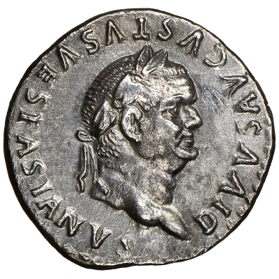 Denarius - Vespasian EX front