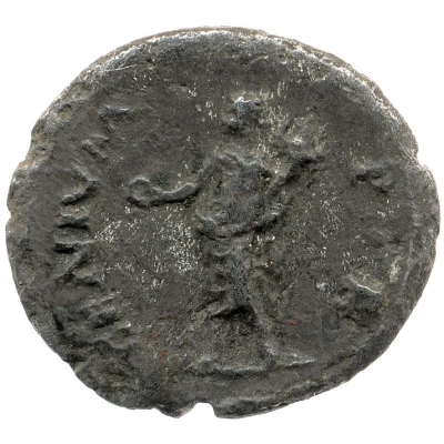 Denarius - Vespasian GENIVM P R; Genius back