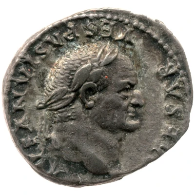 Denarius - Vespasian IMP XIX front