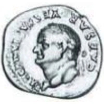 Denarius - Vespasian IMP XIX front