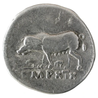 Denarius - Vespasian IMP XIX back