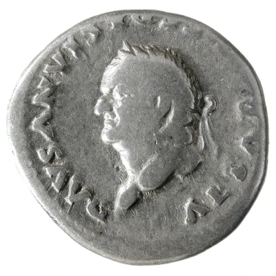 Denarius - Vespasian IMP XIX front