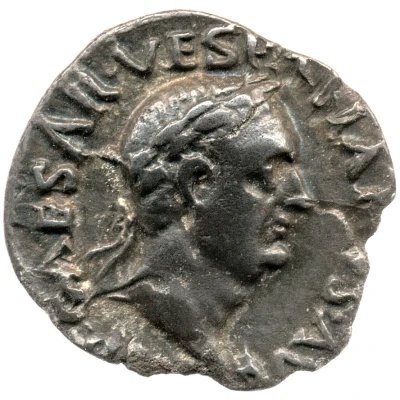 Denarius - Vespasian IMPER front