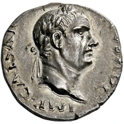Denarius - Vespasian IMP front