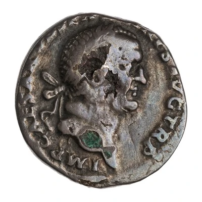 Denarius - Vespasian IVDAEA DEVICTA; Judaea front