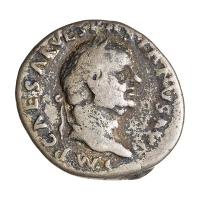 Denarius - Vespasian IVDAEA; Judaea front