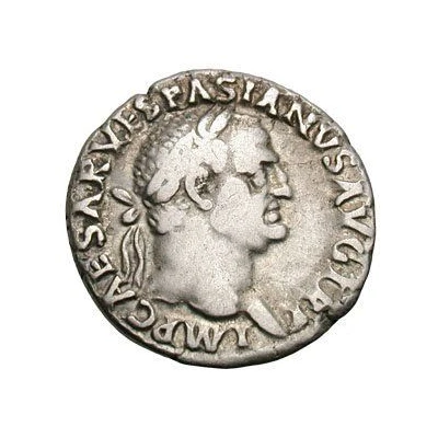 Denarius - Vespasian IVDAEA; Judaea front