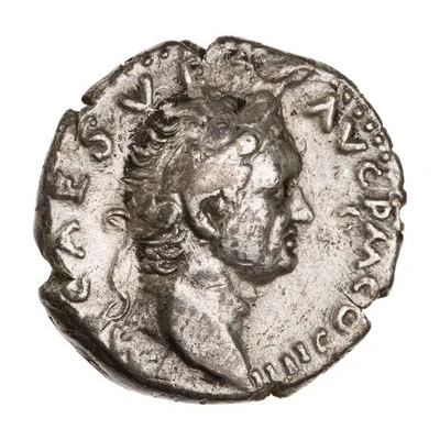 Denarius - Vespasian Judaea front