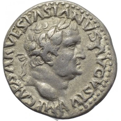 Denarius - Vespasian LIBERTAS PVBLICA; Libertas front