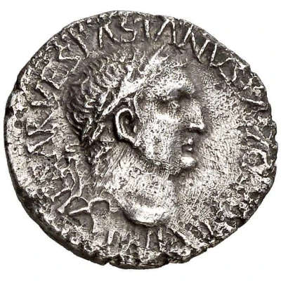 Denarius - Vespasian LIBERTAS PVBLICA; Libertas front
