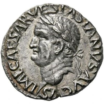 Denarius - Vespasian LIBERTAS PVBLICA; Libertas front