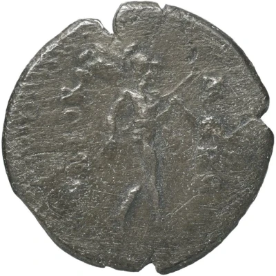 Denarius - Vespasian MARS VLTOR; Mars back