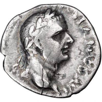 Denarius - Vespasian MARS VLTOR; Mars front