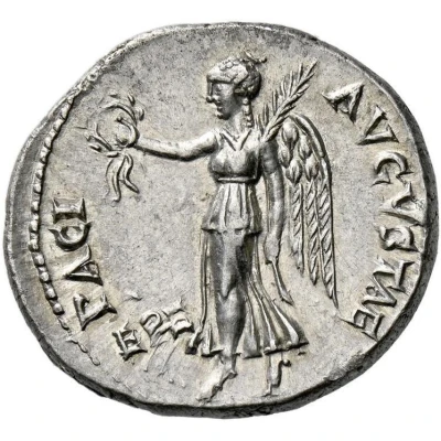 Denarius - Vespasian PACI AVGVSTAE EPHE; Victory back