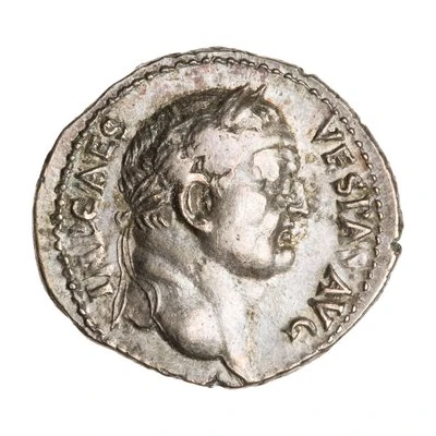 Denarius - Vespasian PACI AVGVSTAE; Victory front