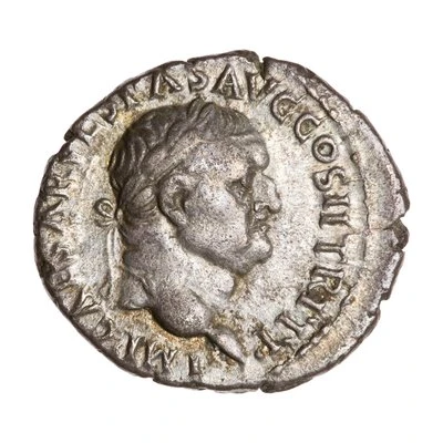 Denarius - Vespasian PACI AVGVSTAE; Victory front