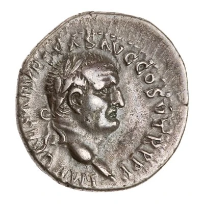 Denarius - Vespasian PACI AVGVSTAE; Victory front