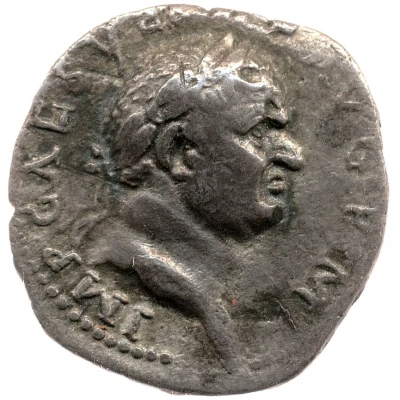 Denarius - Vespasian PACI ORB TERR AVG front