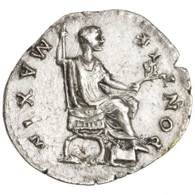 Denarius - Vespasian PONTIF MAXIM back