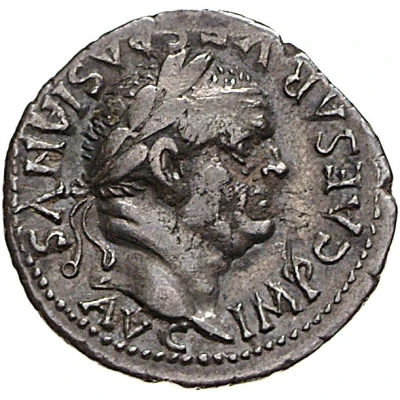 Denarius - Vespasian PRINCEPS IVVENTVT; Spes front