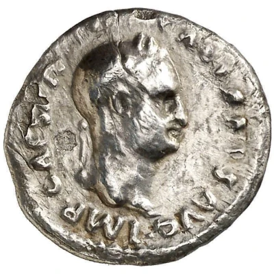 Denarius - Vespasian S P Q R OB C S front