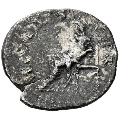 Denarius - Vespasian SECVRITAS P R; Securitas back