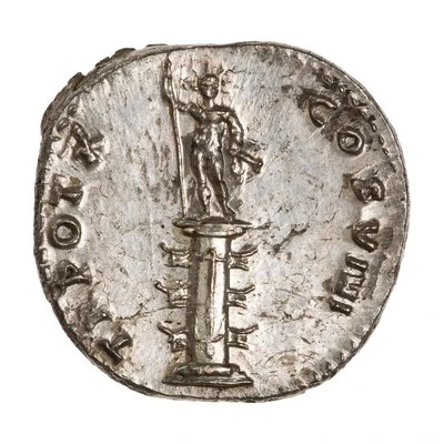 Denarius - Vespasian TR POT X COS VIIII back