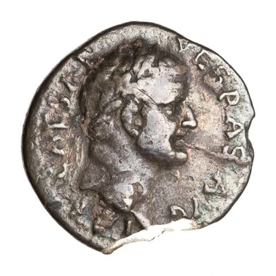 Denarius - Vespasian, Titus, and Domitian LIBERI IMP AVG VESPAS front