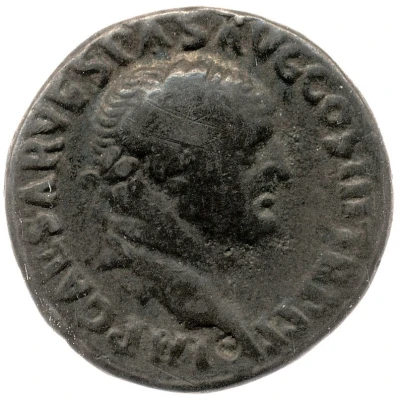 Denarius - Vespasian, Titus, and Domitian LIBERI IMP AVG VESPAS front
