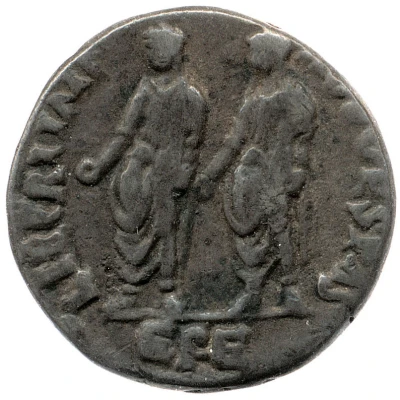 Denarius - Vespasian, Titus, and Domitian LIBERI IMP AVG VESPAS back