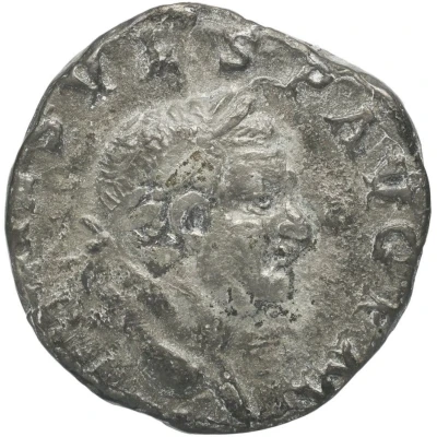 Denarius - Vespasian VIC AVG; Victory front