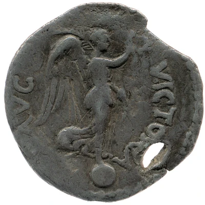 Denarius - Vespasian VICTORIA AVG; Victory back
