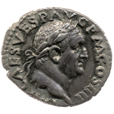 Denarius - Vespasian VICTORIA AVGVSTI; Victory front