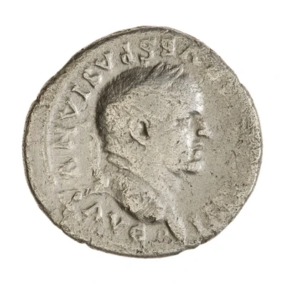 Denarius - Vespasian and Domitian front