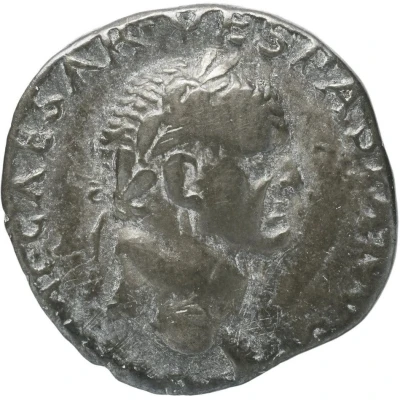 Denarius - Vespasian front