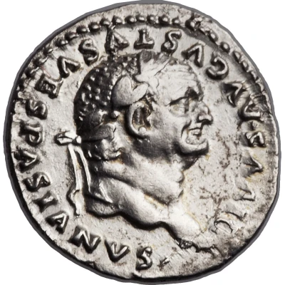 Denarius - Vespasian front