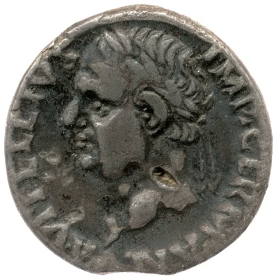 Denarius - Vitellius CLEMENTIA IMP GERMAN; Clementia front