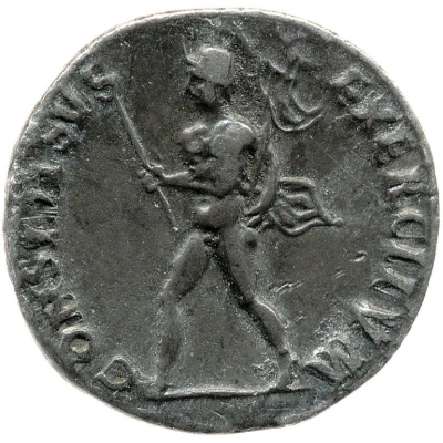 Denarius - Vitellius CONSENSVS EXERCITVM; Mars back