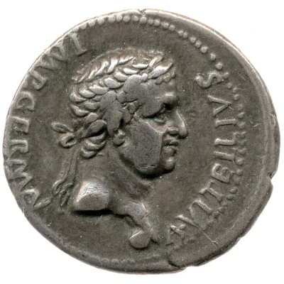 Denarius - Vitellius CONSENSVS EXERCITVVM; Mars front
