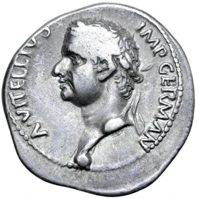 Denarius - Vitellius FIDES EXERCITVVM front