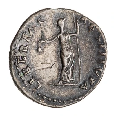 Denarius - Vitellius LIBERTAS RESTITVTA; Libertas back