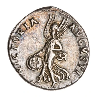 Denarius - Vitellius VICTORIA AVGVSTI; Victory back